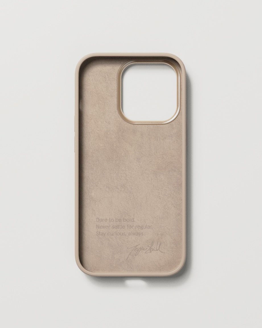 Bold Case - iPhone 14 Pro - Linen Beige & Olive Green