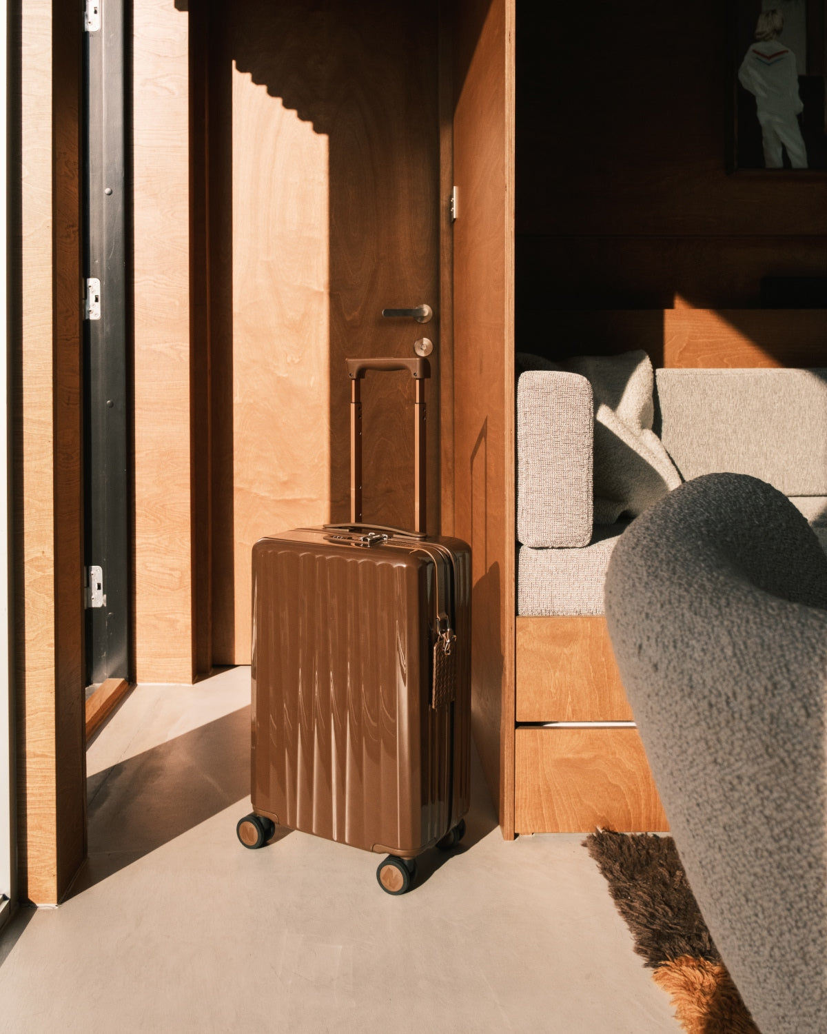 Chestnut Brown - Bold Cabin Bag V2 + Bold Check-In (M) Bag V2 Bundle