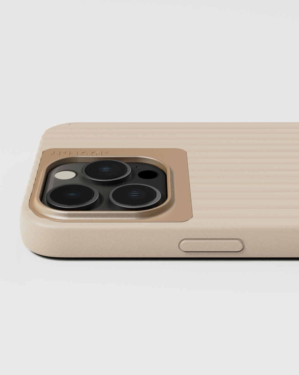 Bold Case - iPhone 15 Pro - Linen Beige & Chalk White