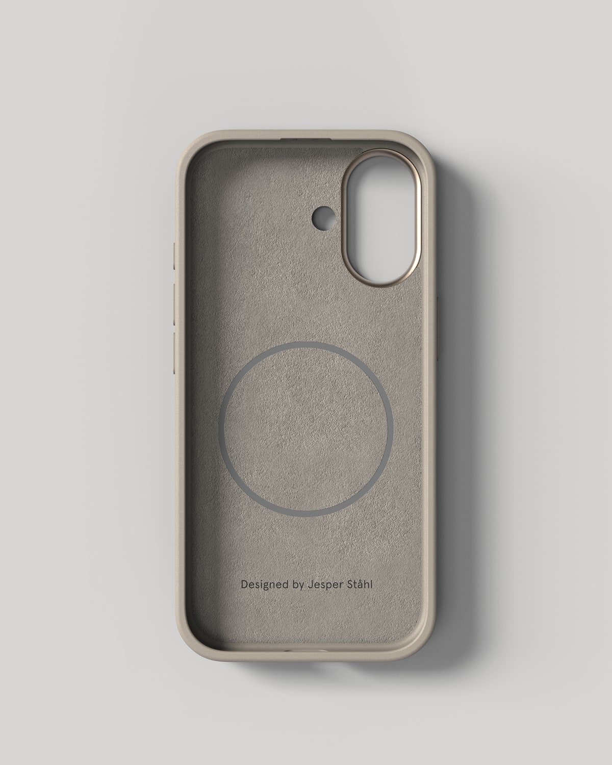 Bold Case - iPhone 17 - Linen Beige & Olive Green